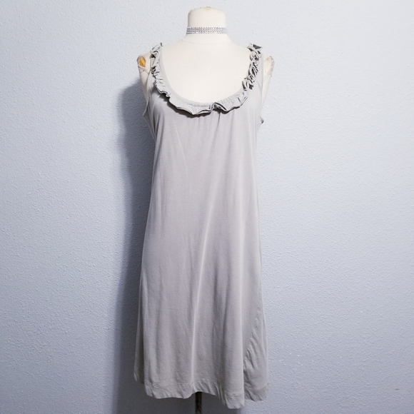 Garnet Hill boho ruffle spring summer casual dress XS - Picture 1 of 6